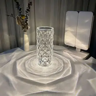 Rose Crystal Diamond Table Lamp - Image 7